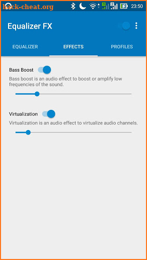 Equalizer FX screenshot