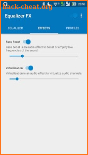 Equalizer FX. Pro screenshot