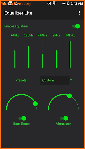 Equalizer Lite screenshot