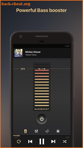 Equalizer music player booster screenshot