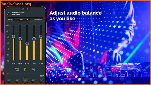 Equalizer Music Player - Volume and Bass Booster screenshot