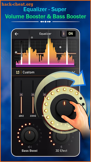 Equalizer - Super Volume Booster & Bass Booster screenshot