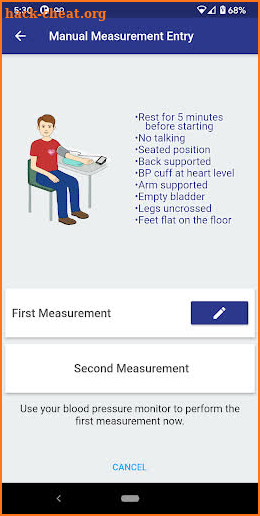 Equate Heart Chart screenshot