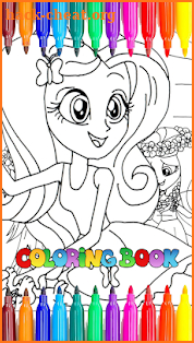 Equestria Coloring Game Pony 2018 screenshot