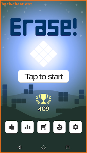 Erase! 10×10 block puzzle game screenshot