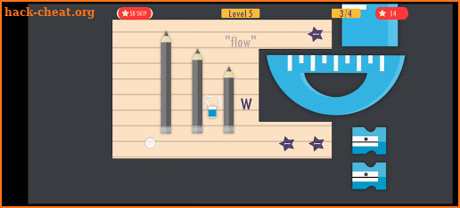 Eraser vs Pencils - Journey screenshot