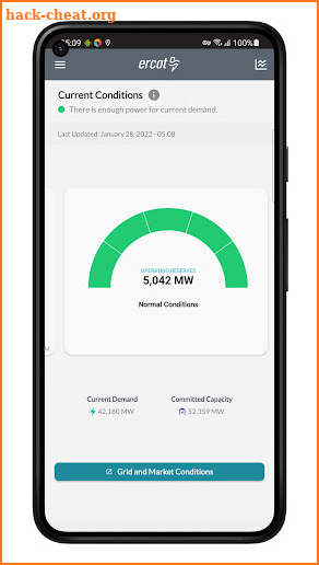 ERCOT screenshot