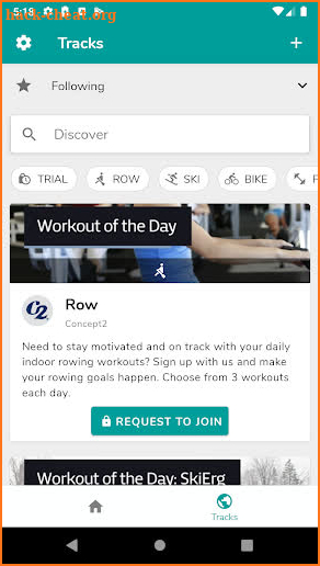 ErgZone screenshot