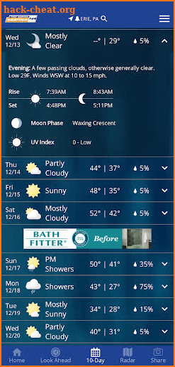 Erie Weather screenshot