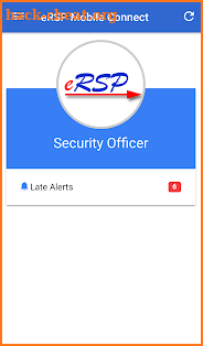 eRSP Mobile Connect screenshot