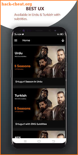 Ertugrul Ghazi in Urdu - Ertugrul Drama in English screenshot