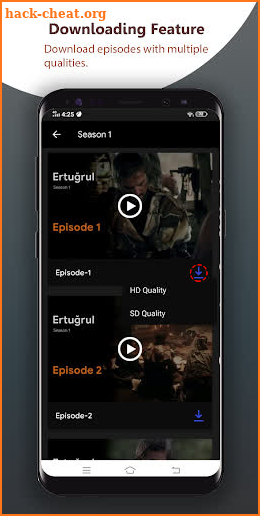 Ertugrul Ghazi in Urdu - Ertugrul Drama in English screenshot