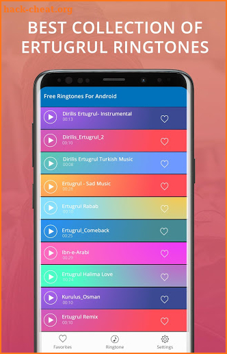 Ertugrul Ghazi Ringtones : Ertugrul Call Ringtone screenshot