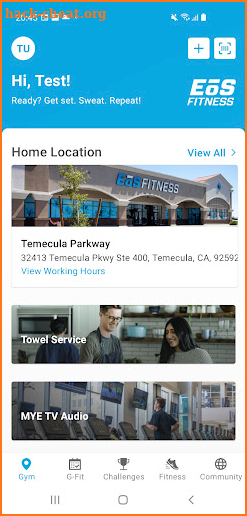 EōS Fitness screenshot