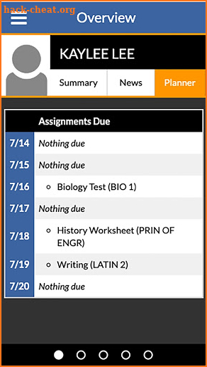 Escambia County School District Families Portal screenshot