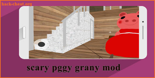 Escape From The Scary Grany The Piggy's Mod screenshot