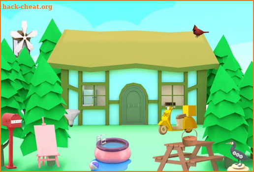 Escape Game - Tropical Cartoon Island screenshot