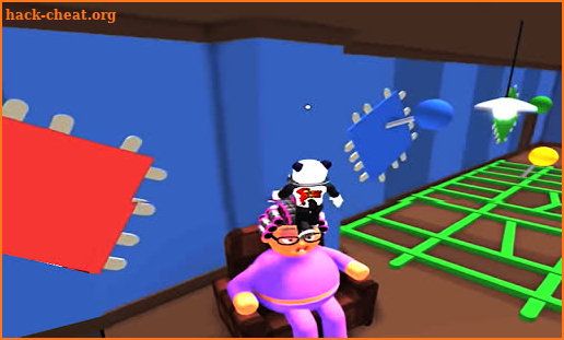 Escape Grandma's Combo Obby Panda Roblx screenshot