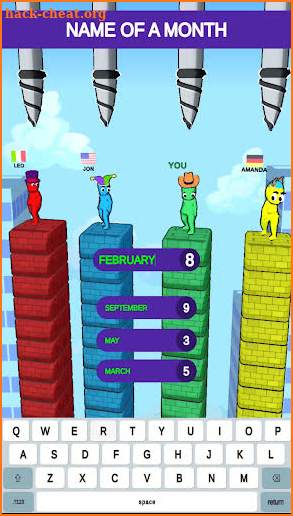 Escape Typing screenshot