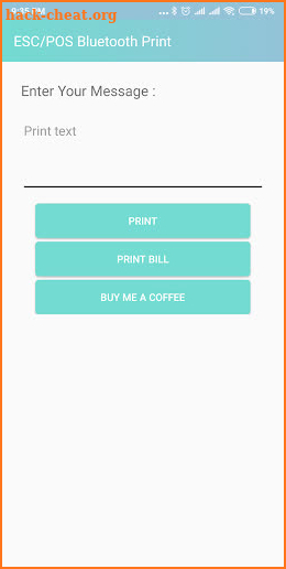 ESC/POS Bluetooth Print screenshot