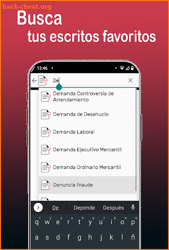 Escritos Jurídicos screenshot