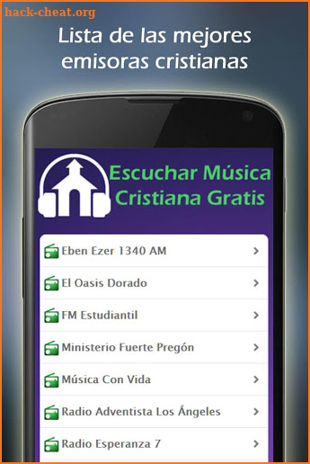 Escuchar Música Cristiana Gratis screenshot