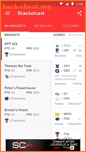 ESPN Tournament Challenge screenshot