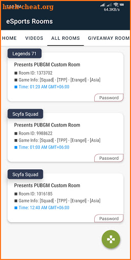 eSports Rooms screenshot