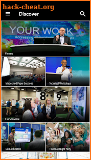 Esri Events screenshot