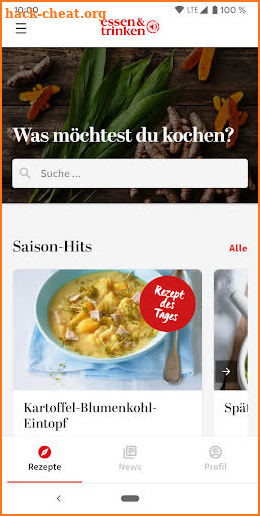 essen und trinken: audiocooking und Rezepte screenshot