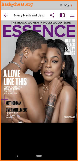 ESSENCE Magazine screenshot