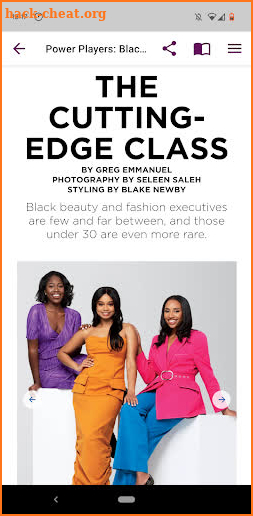 ESSENCE Magazine screenshot