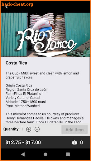 Essence Of Coffee USA screenshot