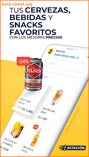 Estación: Delivery de bebidas screenshot