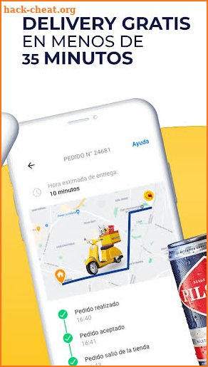 Estación: Delivery de bebidas screenshot