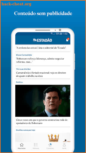 Estadão - notícias com credibilidade screenshot