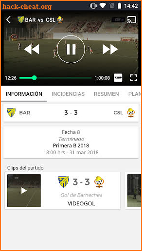 Estadio CDF screenshot