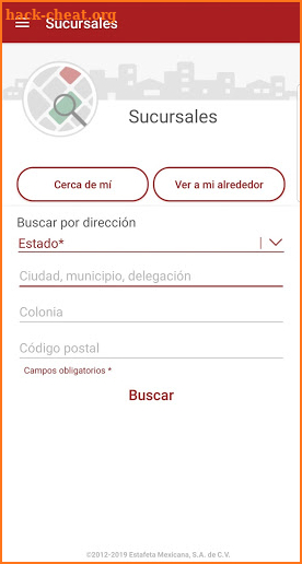 Estafeta Móvil screenshot