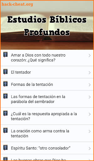 Estudios Bíblicos Profundos screenshot