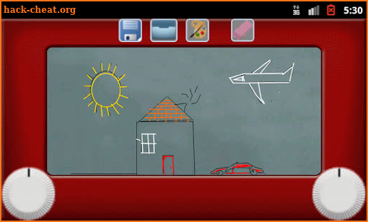 Etch a Sketch Pad Color Plus screenshot