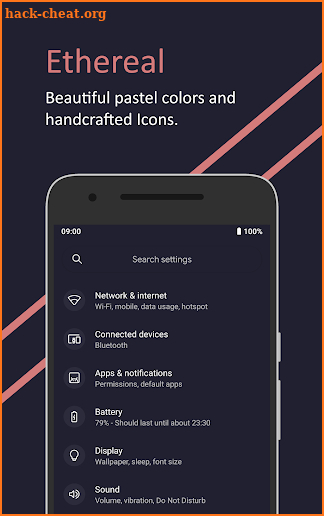 Ethereal for Substratum • Pie, Oreo, Nougat screenshot