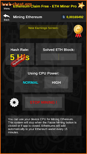 Ethereum Claim Free - ETH Miner Pro screenshot