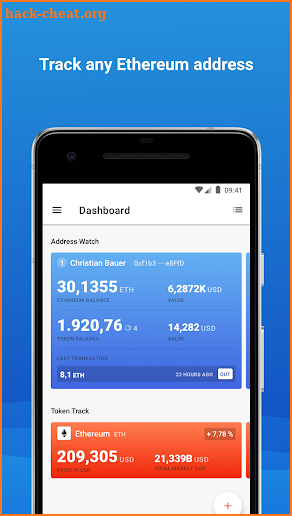 ETHScanr - Crypto tracker for wallets and tokens screenshot