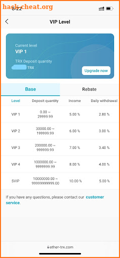 EthTRX-Earn Trx screenshot