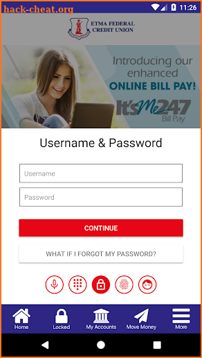 ETMA Federal Credit Union screenshot
