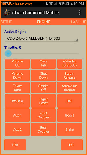 eTrain Command Mobile (Lionel LCS Partner) screenshot