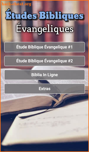 Études Bibliques en Francais Évangeliques screenshot