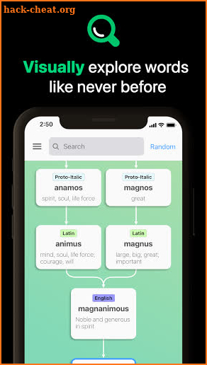 Etymology Explorer screenshot