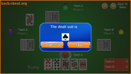 Euchre anytime screenshot