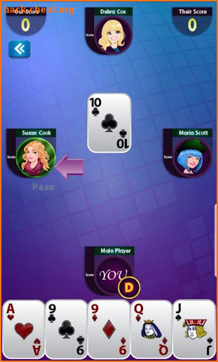 Euchre Card Game screenshot